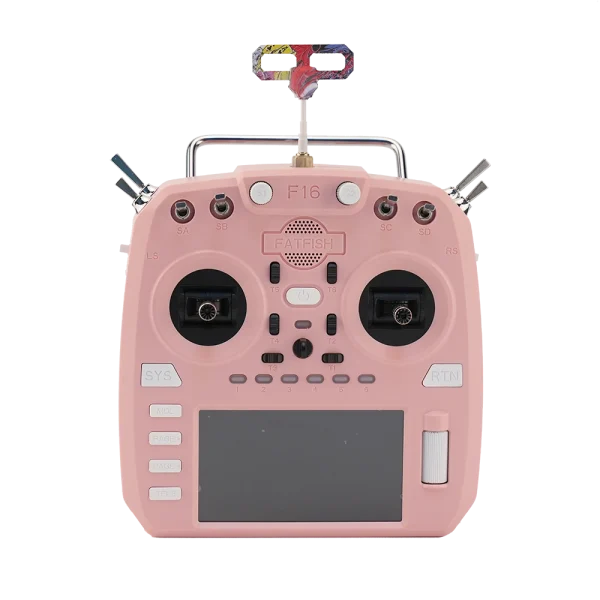 FATFISH F16 2.4GHz 16CH Hall Gimbals Built-in ELRS EdgeTX System Full Size Radio Transmitter 4.3" Touch Ultra-Bright 1000nit Screen for FPV Racer Drone - Image 5