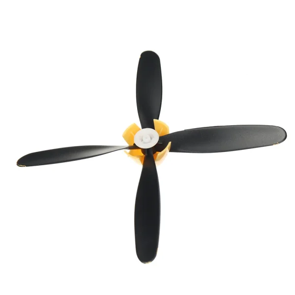 VolantexRC Mini Mustang P-51D RC Airplane Fixed Wing Spare Part 4-Blade Propeller Full Set - Image 5