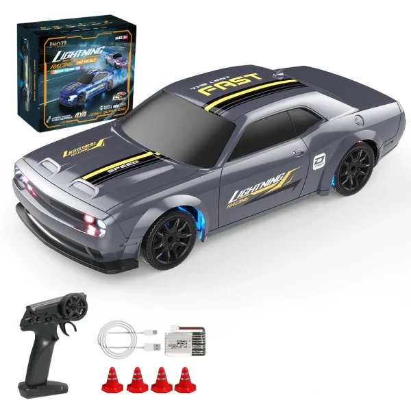 ENOZE 8500 8501 1/43 2.4G 4WD RTR Full Scale Mini Drift RC Car LED Lights Desktop Vehicle Models - Image 3