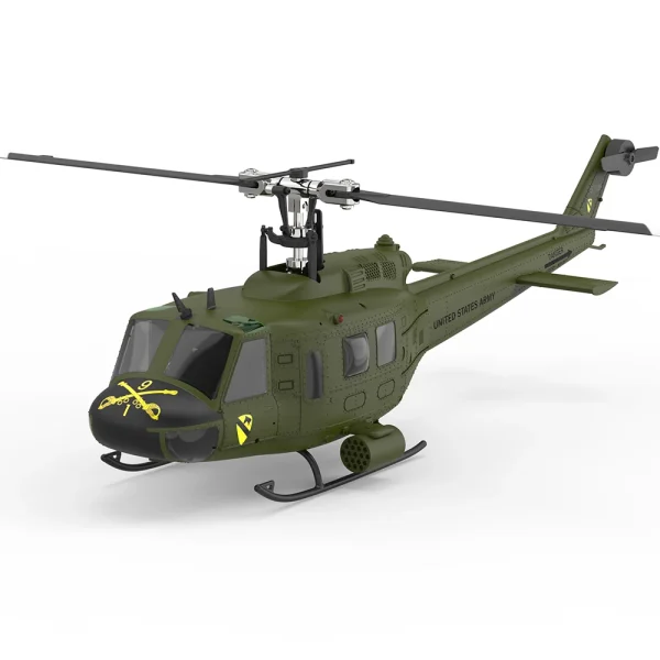 Eachine E190 PRO UH-1 2.4G 6CH 3D6G 1:34 Scale Huey Dual Brushless Motor Flybarless RC Helicopter Compatible with FUTABA S-FHSS - Image 2