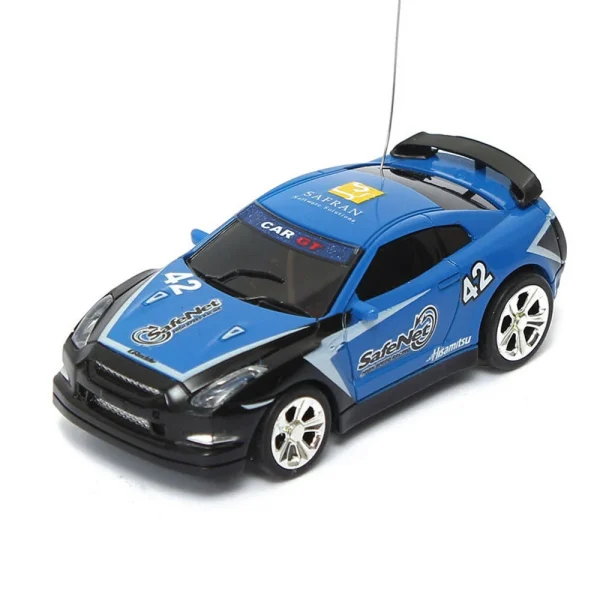 1/58 27MHZ/40MHZ 4CH Electric Mini RC Car w/ LED Light Radio Remote Control Racing Toys Model - Image 2