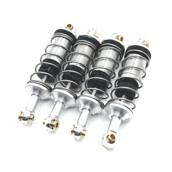 4pcs Metal Upgraded Oil Shock Absorber For MJX 1/14 14301 14302 14303 RC Car Parts - Image 3