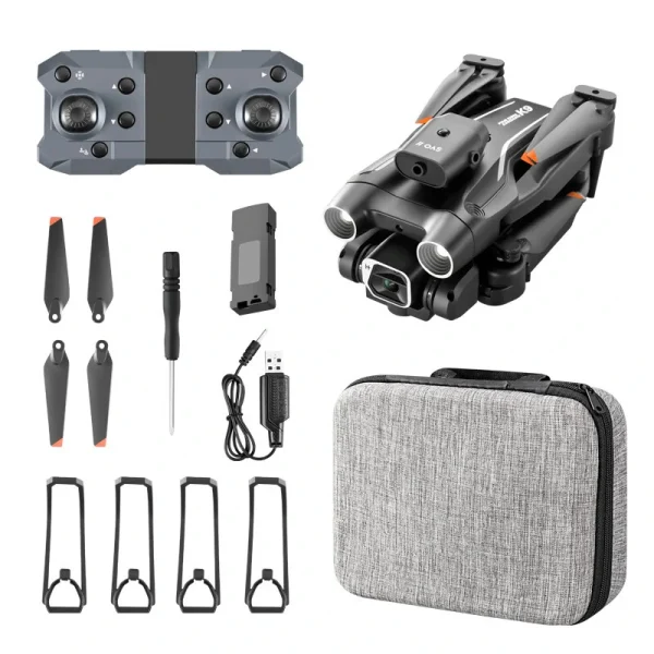 XKJ K9 PRO WiFi FPV with 4K ESC HD Dual Camera 360 Infrared Obstacle Avoidance Optical Flow Positioning Foldable RC Drone Quadcopter RTF - Image 6