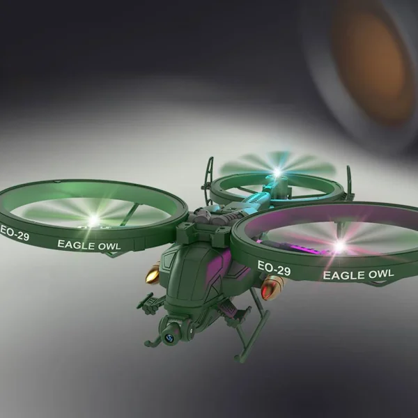 WX/RC E0-29 Scorpion 6CH Toy Remote Control Handle Drone Fighter Epp Remote Control Helicopter - Image 4