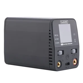 ToolkitRC P200 V2 AC100W DC200W 65W Mini Desktop Fast Charger IPS LCD Wide-angle Display Type-C Protocol for Huawei for Samsung