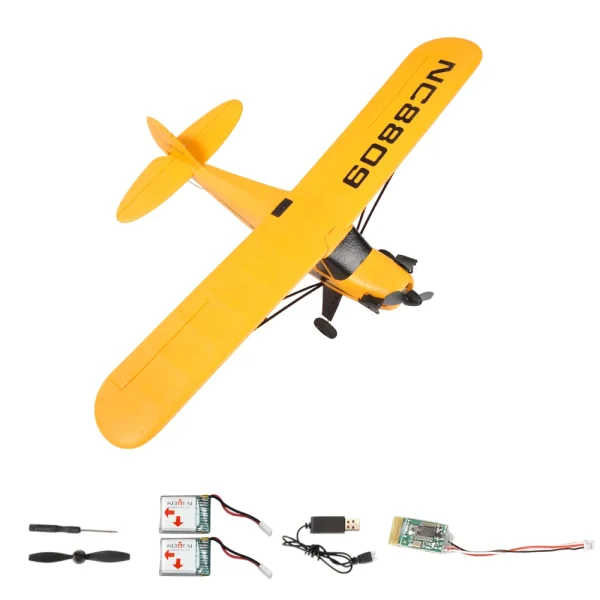 KOOTAI A505 J3-CUB 505mm Wingspan 2.4GHz 3CH 6-Axis Gyro 3D/6G Switchable EPP RC Airplane BNF/RTF Compatible DSMX DSM2 S-BUS Protocol - Image 7