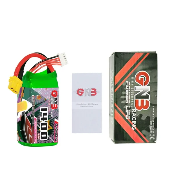 Gaoneng GNB 14.8V 1400mAh 120C 4S LiPo Battery T/XT60/XT90/EC5 Plug for FPV Racing Drone - Image 6