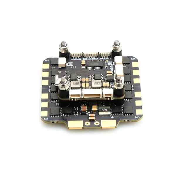 30.5mm*30.5mm TEARCKEP F722 X8 Flight Controller 5V 10V BEC Output with 80A 3-8S 4in1 BLheli_S ESC Stack Support 13 Inch 15 Inch RC FPV Freestyle Racing Drone