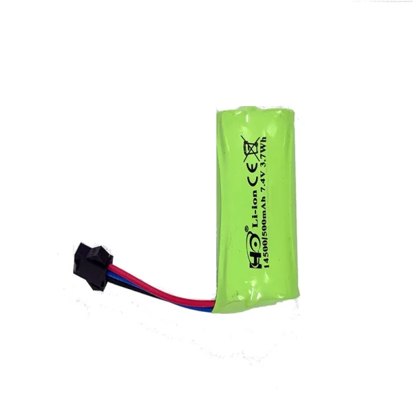 MNRC MN82 for TOYOTA Land Cruiser LC79 1/12 RC Car Parts 7.4V 500mAh 2S 3.7Wh Li-ion Battery Vehicles Models Spare Accessories