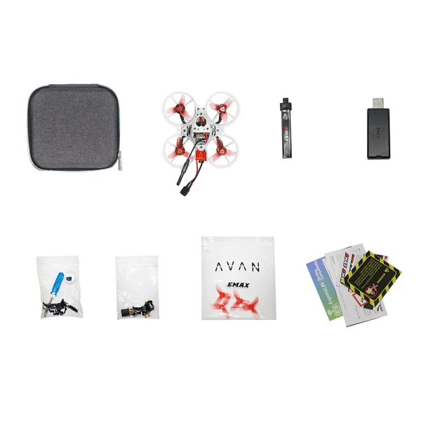 EMAX Tinyhawk Nanoscout 65mm 1S Whoop FPV Racing Drone BNF/RTF with 08015 22000KV Motor RunCam Nano 3 Camera - Image 7