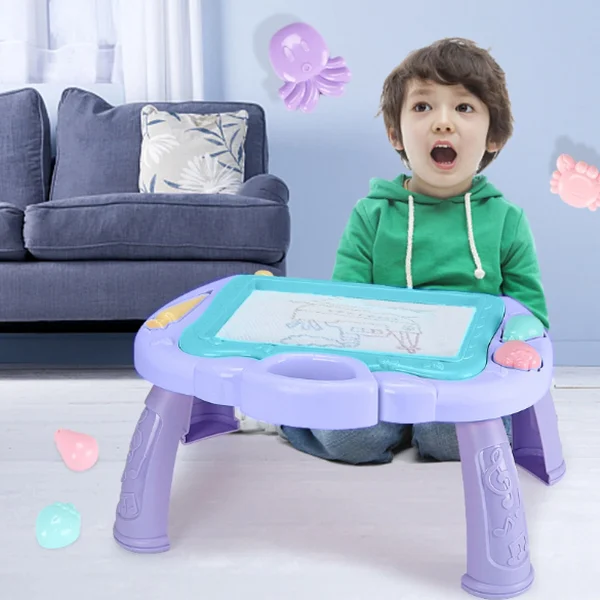 Magnetic Drawing Board Color Pad Kids Multi-functional Writing Table Graffiti Painting Toys for Children Gifts - Image 4