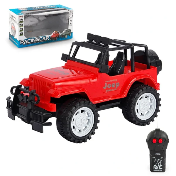 2CH RC Car 27mhz Radio Remote Control Car Off-Road High Speed Rechargable RC Cars Toys Boy for Children Gift - Image 5