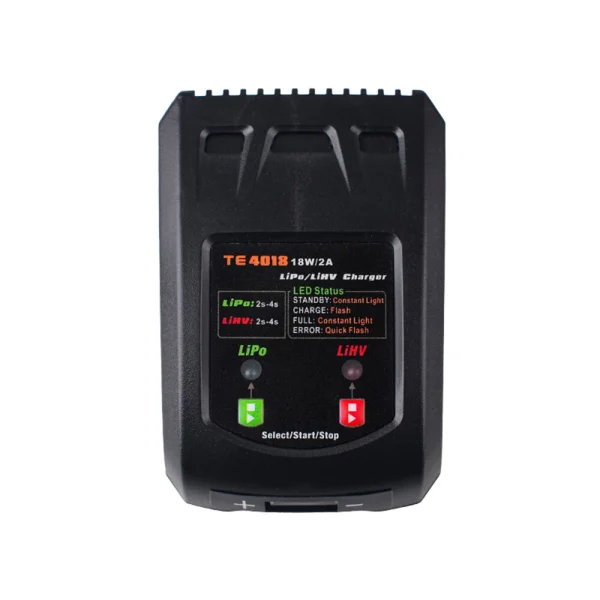 TE4018 18W 2A Balance Charger for 2S 3S 4S Lipo LiFe Battery - Image 4