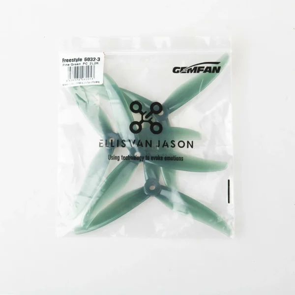 2 Pairs Gemfan Freestyle 6032 6x3.2 6 Inch Tri-Blade Propeller for RC Drone FPV Racing - Image 4