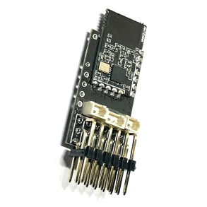 4-IN-1 Multi-protocol 6CH PWM Mini Compatible RC Receiver with Dual Brushed 5A ESC for Flysky Wfly Microzone Radio Transmitter