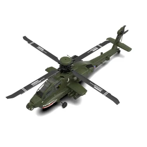 Eachine E250 AH-64 Apache 2.4G 6CH 3D 6-Axis Gyro Dual Brushless Motor 1:32 Scale Flybarless RC Helicopter Compatible With Futaba S-FHSS Protocol