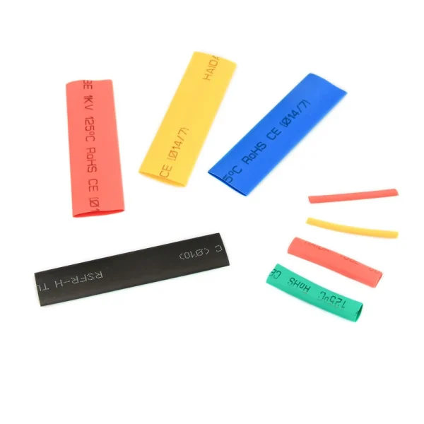328/560PCS Heat Shrink Tube Thermoresistant Heat-shrink Tubing Wrapping Kit Electrical Connection Wire Cable Insulation Sleeving