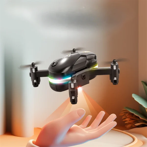 YLR/C S166 Removable 2 Batteries Design Climb Wall Flat Running AIR Flying Modes with Gradient Lighting 360 Stunt Roll Grid Full Protection Child Gift RC Toys Drone Quadcopter RTF - Image 6