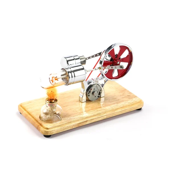 LL-009 4 Color Stirling Engine Motor Model Electricity Generator Education Experiment Learning Science Toys - Image 8