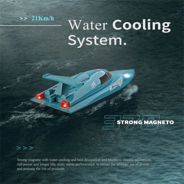 Wltoys WL911-A RTR 2.4G RC Boat High Speed Self-Righting Waterproof Racing Ship Water Cooling Vehicles Models Toys - Image 9