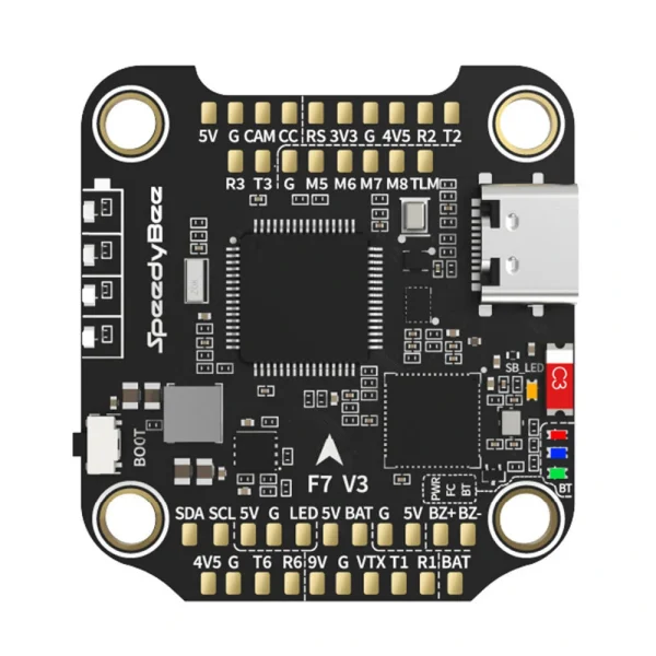 30.5x30.5mm SpeedyBee F7 V3 BL32 50A Stack OSD Flight Controller w/ 5V 9V BEC 50A 4in1 Brushless ESC 3-6S for Master 5 V2 FPV Racing Drone - Image 3