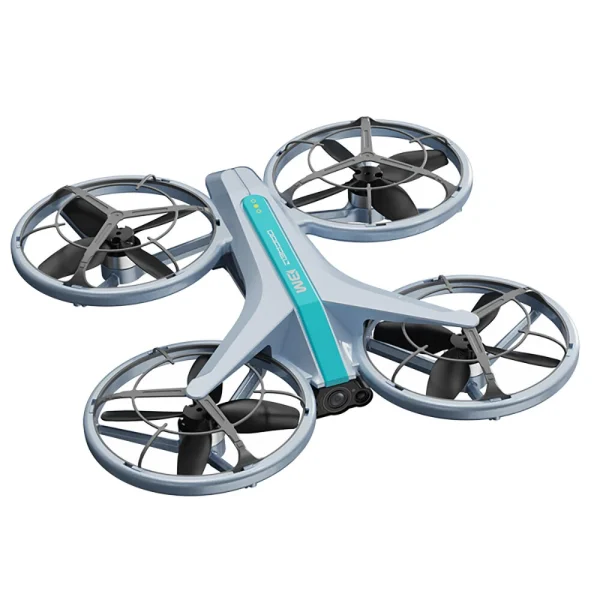 4DRC V33S WiFi FPV with HD Dual Camera Optical Flow Positioning Stunt Tumbling Colorful LED Lights Brushless Grid Full Protection Child Gift RC Toys Drone Quadcopter RTF - Image 7