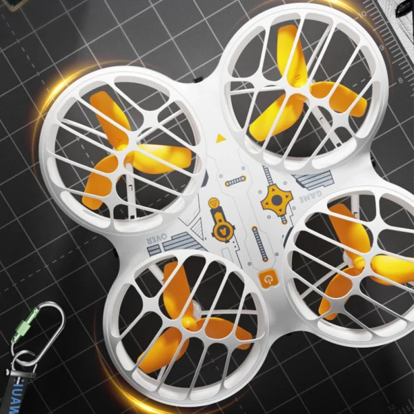 JJRC H122-YW WiFi FPV with HD Camera Intelligent Obstacle Avoidance Grid Full Protection Neon Colorful Child Gift RC Toys Drone Quadcopter RTF - Image 4