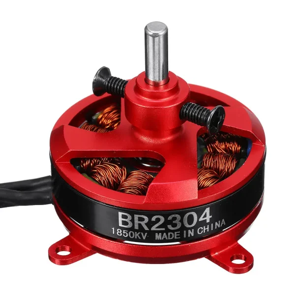 6PCS Racerstar BR2304 1850KV 2-3S Brushless Motor For RC Airplane Model - Image 4