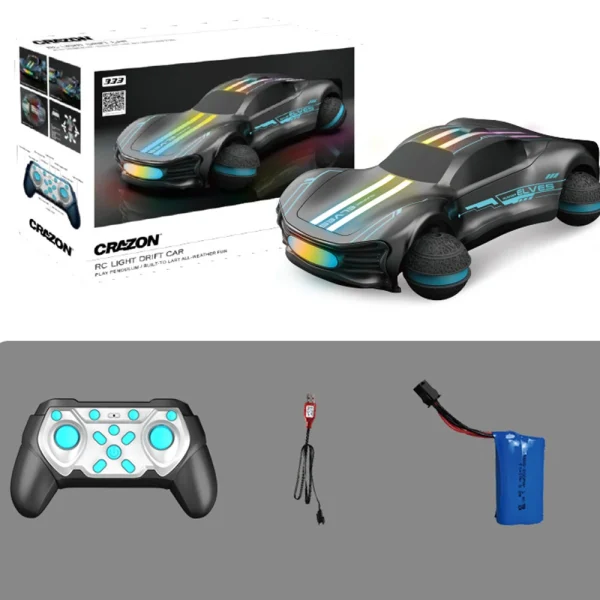 333-YL24161 2.4G 4WD High Light LED Colorful Drift Rc Car Full Proportional Control - Image 9