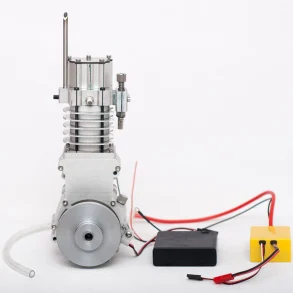 Mini Gasoline Engine Model Educational Engine Toy Science Experiment Kit Set