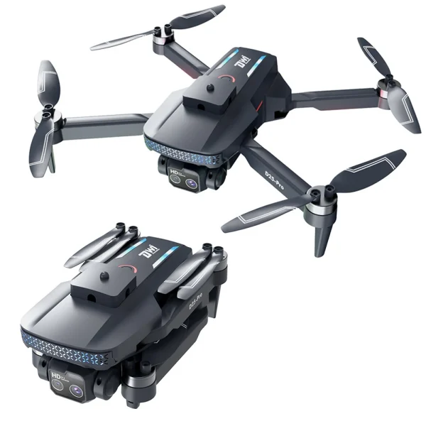 DWI D25 WiFi FPV with 2.8inch LCD Screen Controller HD Dual Camera Servo Gimbal Liftable 360 Obstacle Avoidance Brushless Foldable RC Drone Quadcopter RTF - Image 3