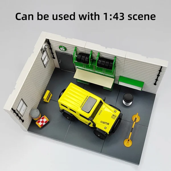LDARC X43 1/43 2.4G 4WD RC Car Rock Crawler Mini Climbing LED Light Off-Road Vehicles Models Remote Control Racing Toys - Image 8