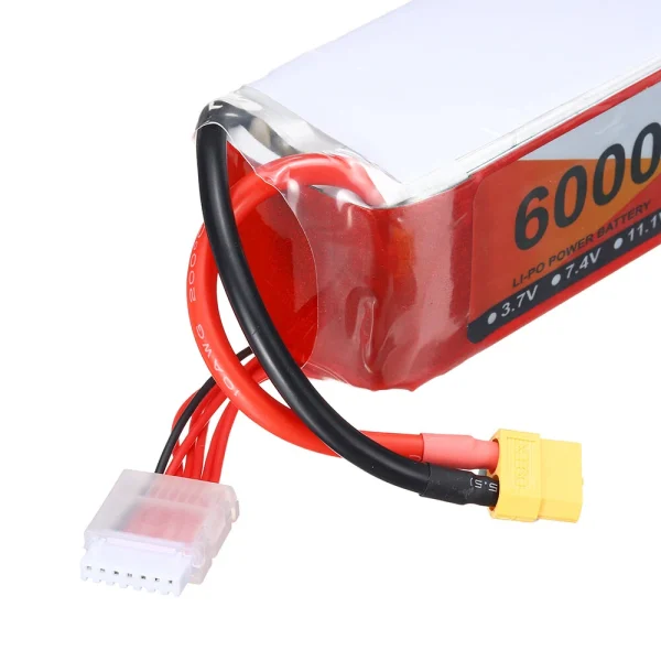 ZOP Power 22.2V 6000mAh 65C 6S LiPo Battery XT60 Plug for RC Drone - Image 4