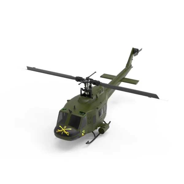 Eachine E190 1:34 UH-1 HUEY Scale 2.4G 6CH Altitude Hold Optical Flow Positioning Dual Brushless Motor RC Helicopter - Image 2