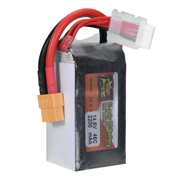 ZOP Power 14.8V 2200mAh 45C 32.56Wh LiPo Battery XT60 Plug for RC Drone - Image 5