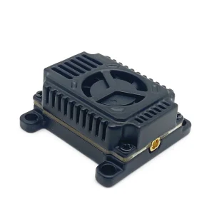 EWRF 5.8G 48CH 4W VTX FPV Transmitter with Cooling Fan 2-6S Power Three Indicator lights MMCX Antenna AV Cable and Support IRC for RC Drones