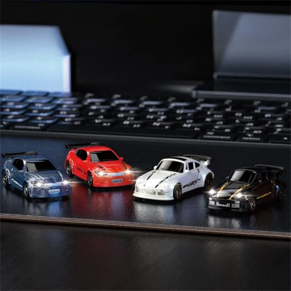 KFPLAN KF20 1/64 2.4G 4WD Drift RC Car Mini Race LED Light Radio Control High-Speed Motor Full Proportional On-Road Racing Vehicle Model Boys Gifts Desktop Toys - Image 8