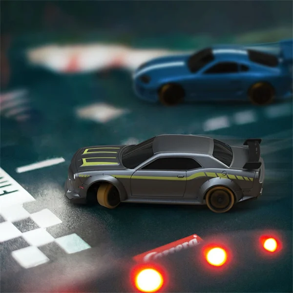 Turbo Racing C65 RTR 1/76 2.4G RWD Mini Drift RC Car Built In Gyro Chip Program Metal Counterweights CT04 Chassis Micro Sports Truck LED Lights Full Proportional Vehicles Model Kids Children Toys - Image 8