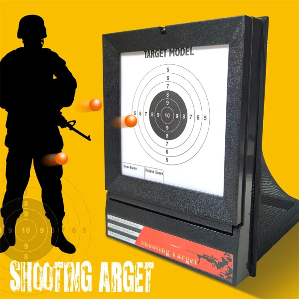 Shooting Target Box Net Cloth CSGO Recycling Adult Practice Paper Targets Sling Collection Portable Foldable High Precision Scoring Toys - Image 2