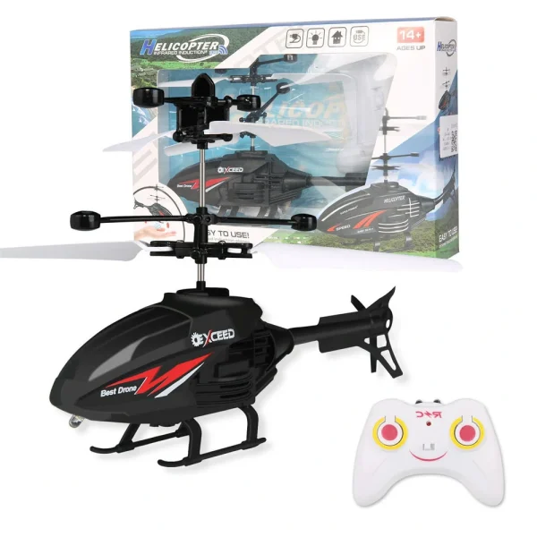 A13 Response Flying Helicopter Toys USB Rechargeable Induction Hover Helicopter With Remote Control For Over Kids Indoor And Outdoor Games - Image 5