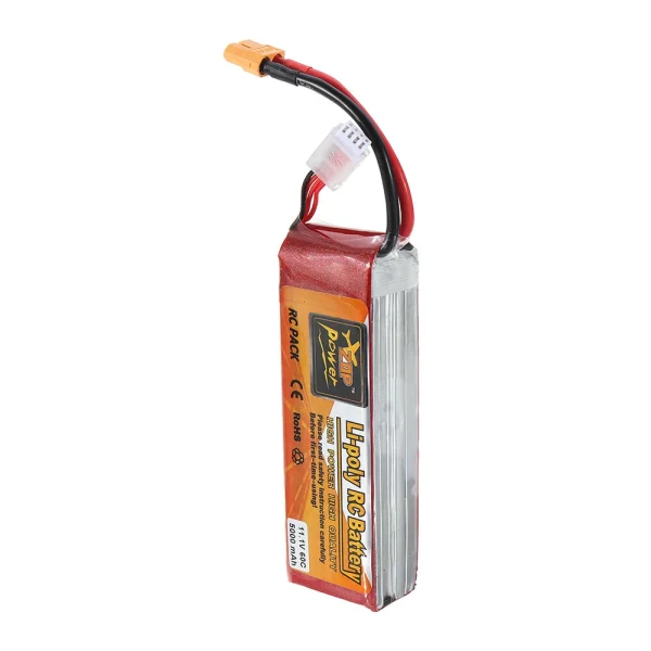 ZOP Power 11.1V 5000mAh 60C 3S Lipo Battery XT60 Plug for RC Quadcopter Car - Image 5