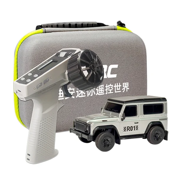 LDARC R01 1/64 2.4G RWD RC Car Micro Rock Crawler Mini Climbing Truck LED Light 3 Speed Off-Road Vehicles Models Remote Control Racing Full Proportional Toys 60 Minutes Working Time - Image 3