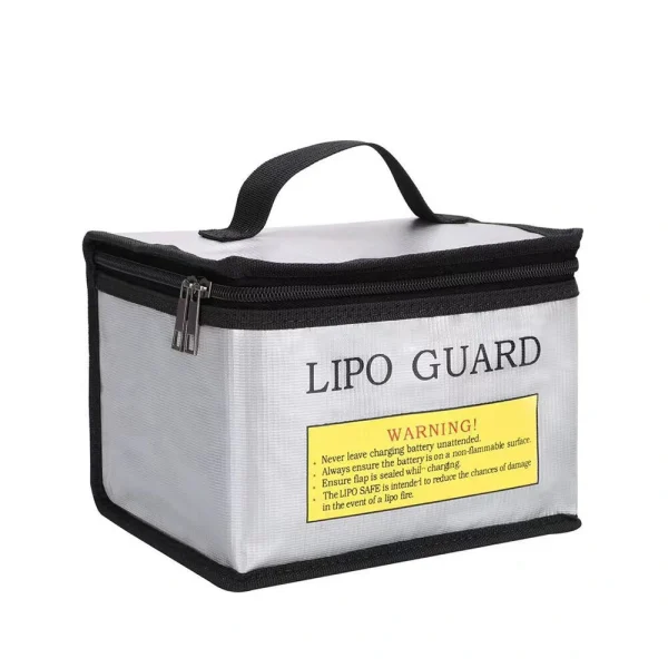 LiPo Battery Safety Guard Portable Anti-explosion Waterproof Bag 215x145x165mm - Image 4