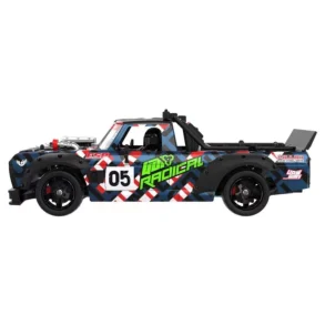 UDIRC 1005 1/10 2.4G 4WD 70km/h Brushless RC Car Drift MUSCLE On-Road Racing Flat ESP Gyro LED Lights Vehicles Models Hobbywing Motor ESC Metal Chassis Differential Toys