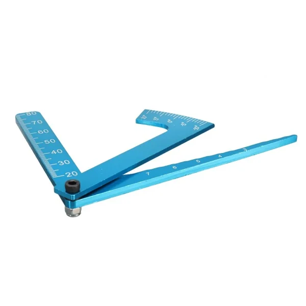 Yunzhong Adjustable Ruler RC Car Wheel Rim Camber Height Tires Angle Balance Rulers for 1/8 1/10 Tamiya HSP HPI - Image 6