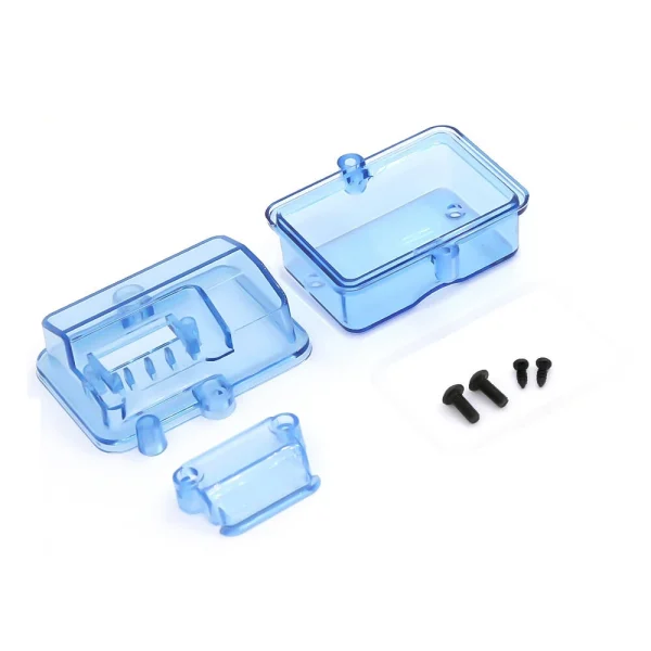 P2047 RC Car/Boat Waterproof Receiver Radio Box Transparent Plastic Equip Protect Watertight Case Models Vehicles Spare Parts - Image 2