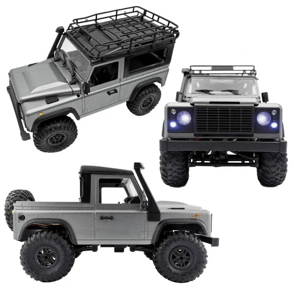 MNRC MN99S Waterproof RTR 1/12 2.4G 4WD RC Car Driving LED Light Rock Crawler Climbing Truck Full Proportional Vehicles Models Toys - Image 6