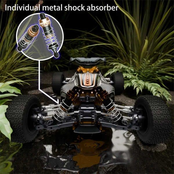 ZG 2301A 2301B RTR 1/14 2.4G 4WD 35km/h 50km/h Brushed/Brushless RC Car High Speed Racing Full Proportional Metal Chassis Off-Road Truck Vehicles Models Toys - Image 7