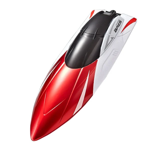 S4 2.4G RC Boat High Speed LED Light Speedboat Waterproof 15km/h Electric Racing Vehicles Models Lakes Pools Remote Control Toys - Image 2