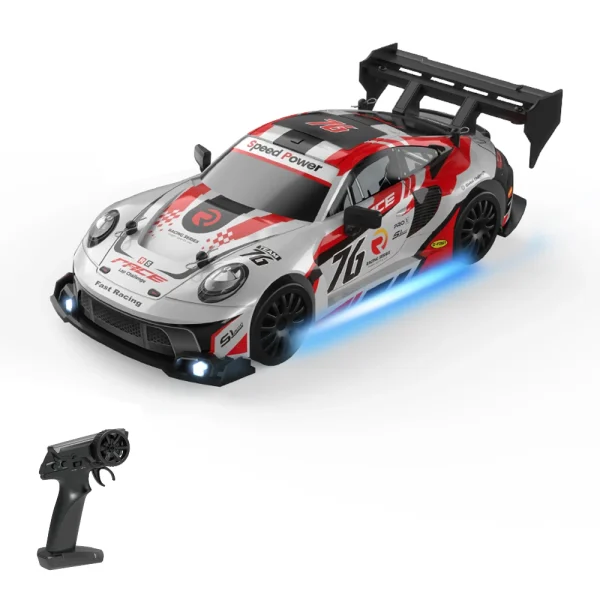 ENOZE 8605 8606 RTR 1/24 2.4G 4WD 30km/h Drift RC Car GTR High Speed Racing LED Light On-Road Vehicles Models Toys - Image 8